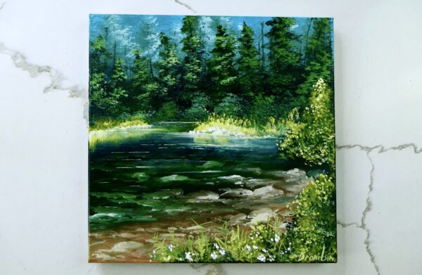 SUNSHINE LAKE PAINTING 3