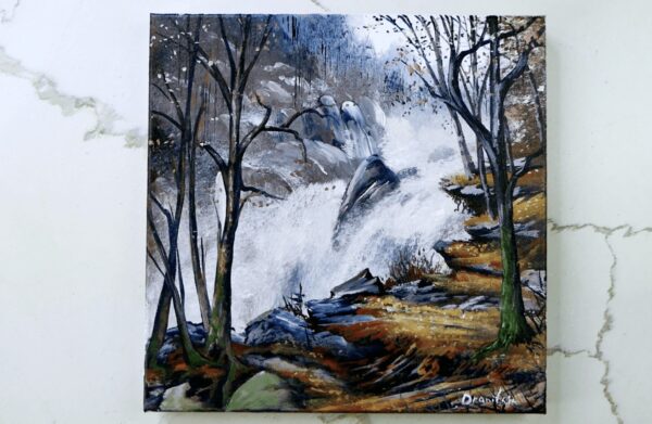 WATERFALL EDGE PAINTING 2