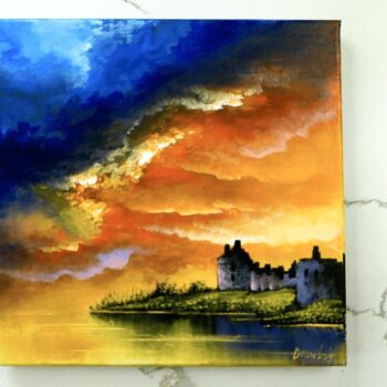 castle in the sky painting 2