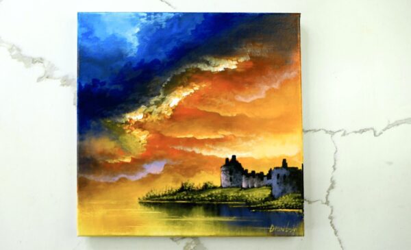 castle in the sky painting 2