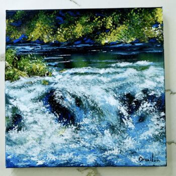 turbulent stream painting 2