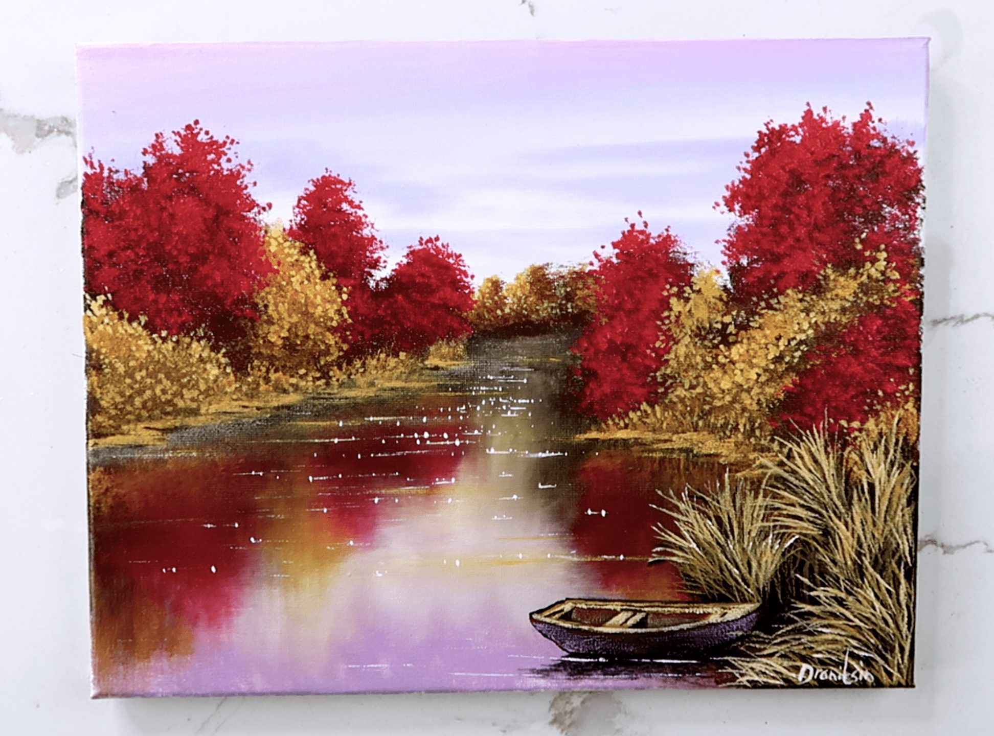 autumn landscape painting 2