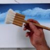 First Snow Winter Cabin Landscape Painting 2