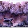 lavender boat landscape painting 4