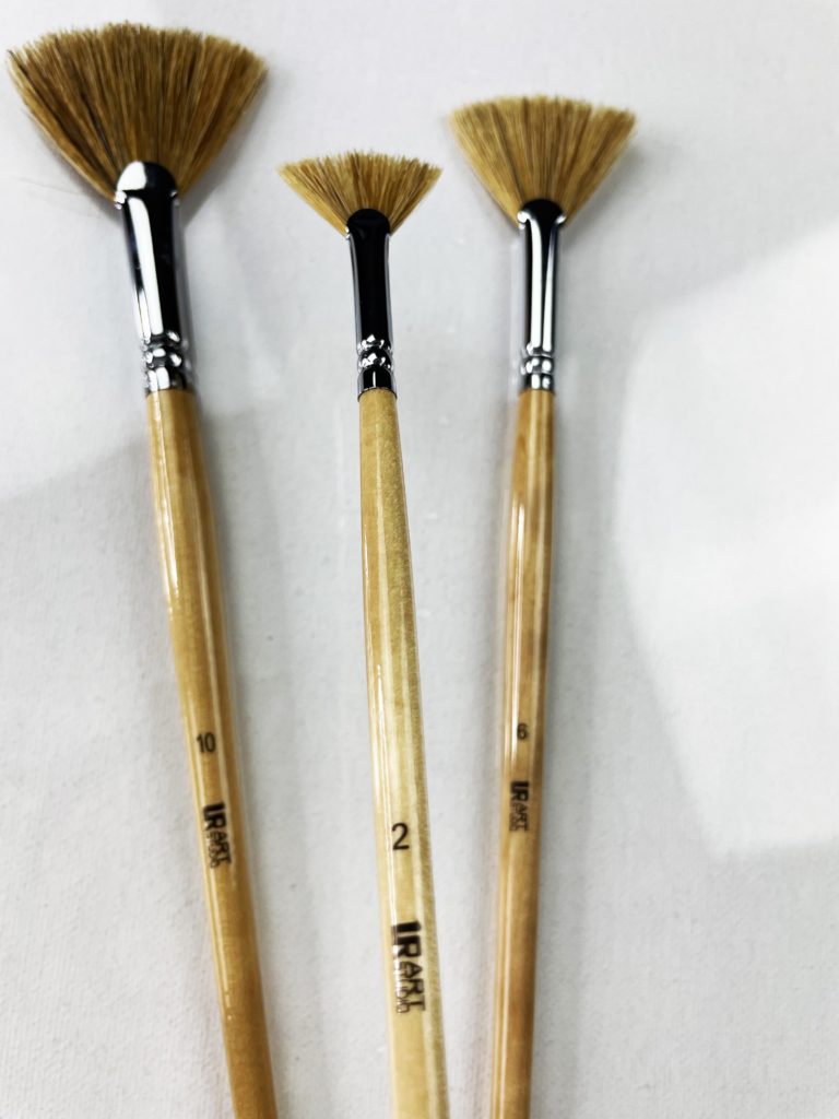 FAN BRUSH SET 3