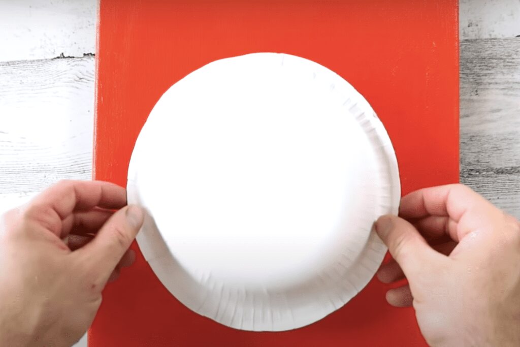 paper plate application acrylic painting tips for beginners 8