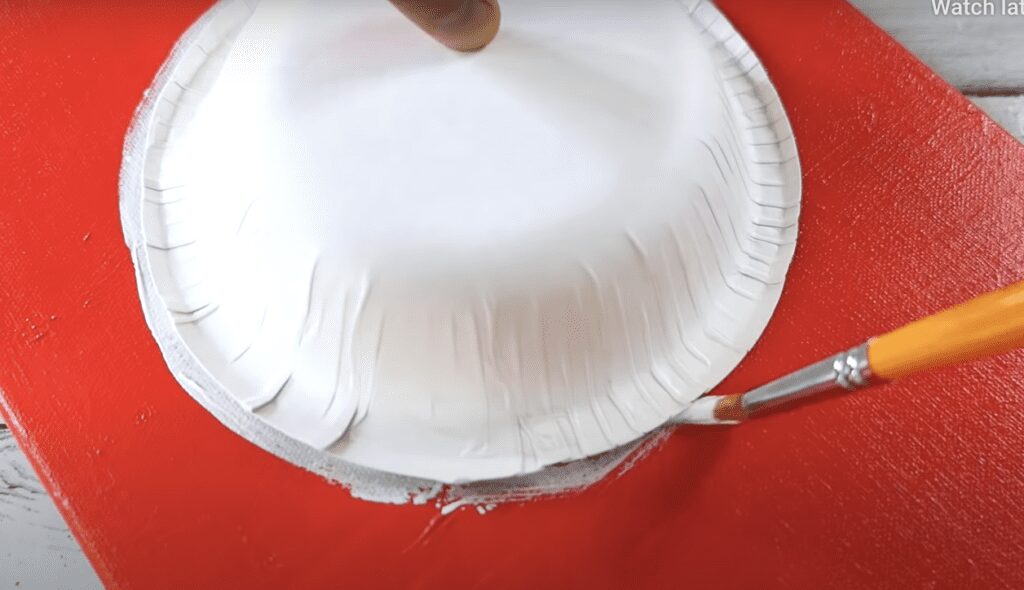 paper plate application acrylic painting tips for beginners 8