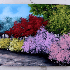 color-of-desire acrylic landscape painting