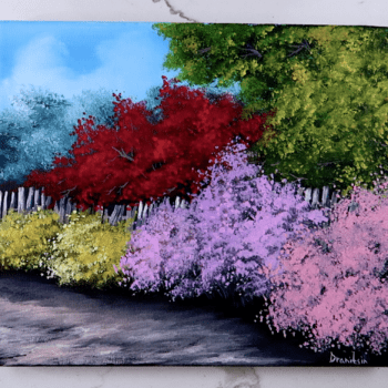 color-of-desire acrylic landscape painting