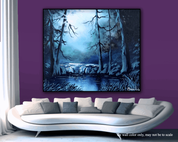 MOONLIGHT WATERFALL - Image 5
