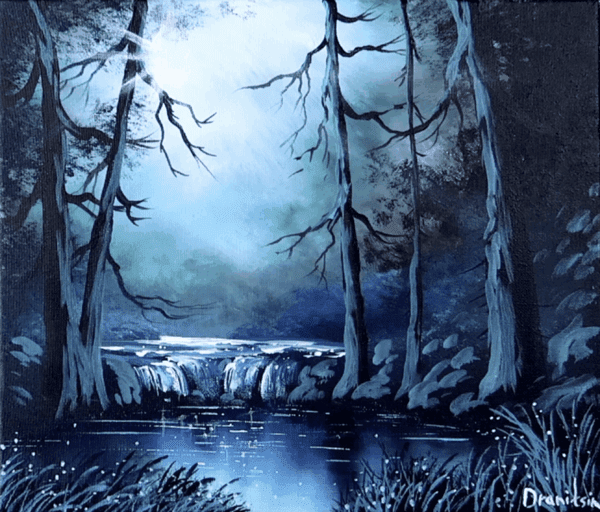 MOONLIGHT WATERFALL - Image 3