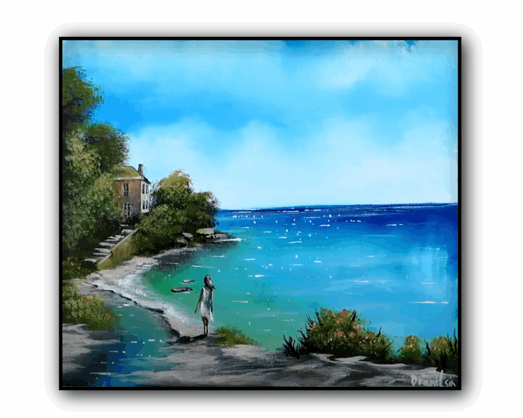 walk on the paradise beach 1