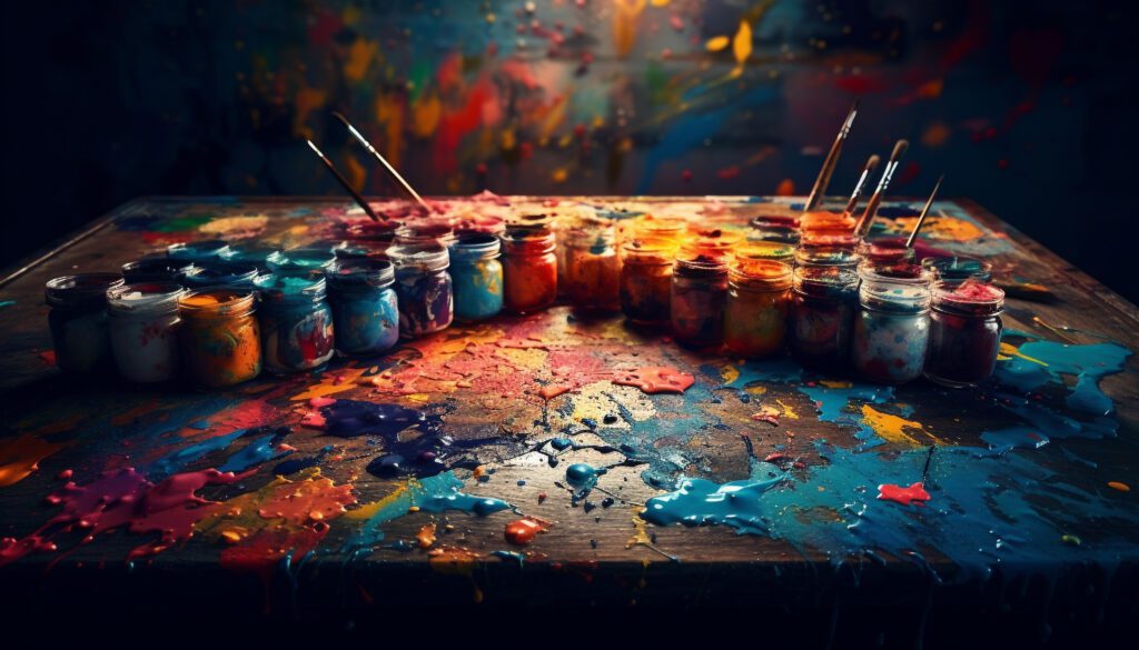 COLOR MIXING TECHNIQUES