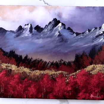 MOUNTAIN AUTUMN RAVENE ORIGINAL ART