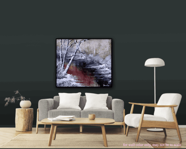 FROZEN RIVER, WINTER FOREST - Image 5