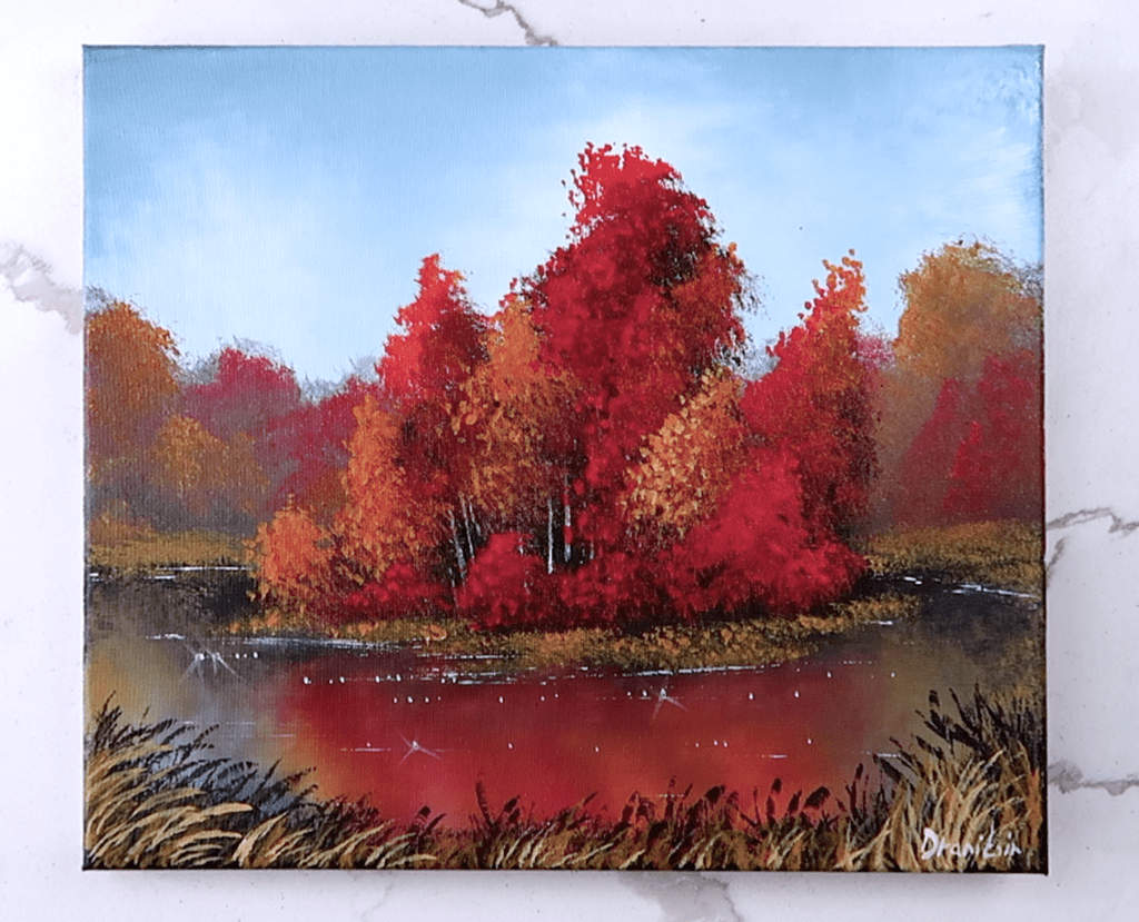 Unleashing the Power of Texture: Enhancing Acrylic Landscape Paintings