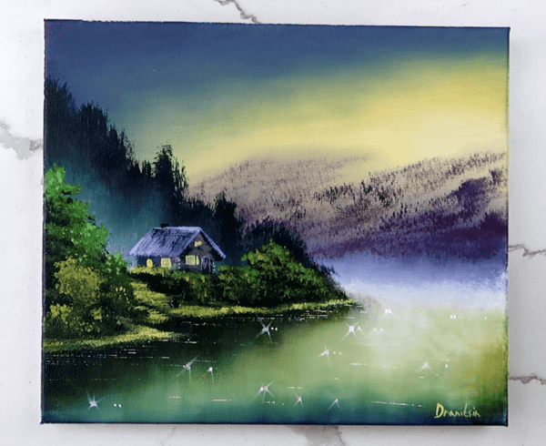 Tip of the Day: Prepare Your Acrylic Painting Adventure with an Enchanting Journey of Inspiration!