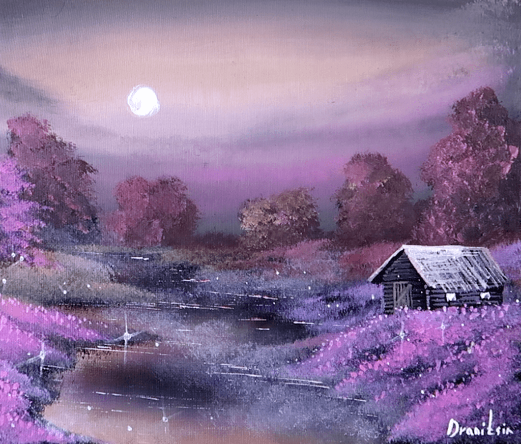 Enchanting River Fog: Unveiling the Secrets of Acrylic Landscape Painting