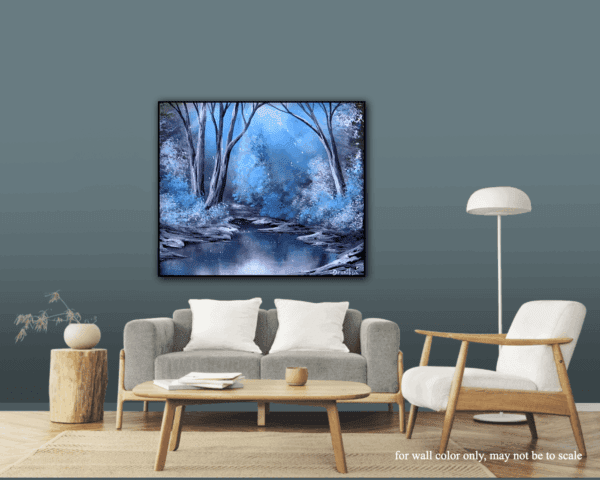 BLUE MISTY LANDSCAPE - Image 3