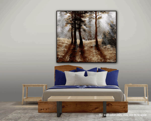 PINE TREES IN SUNLIGHT - Image 7