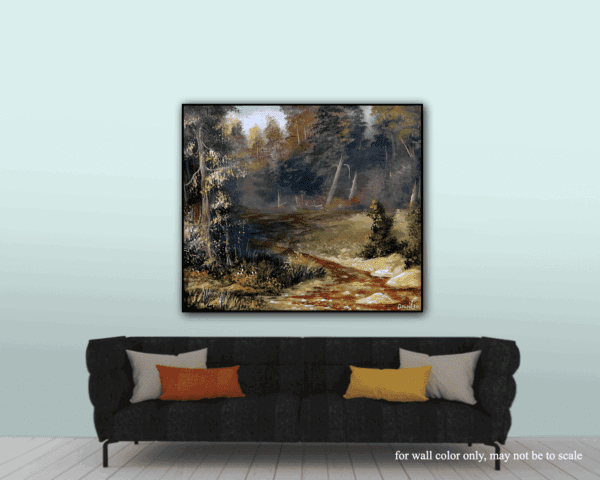 PEACEFUL STREAM IN SUNLIGHT - Image 4