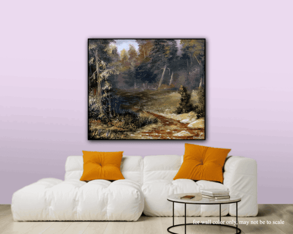 PEACEFUL STREAM IN SUNLIGHT - Image 3