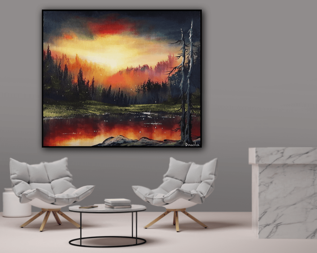 Bringing Art to Life: Discover the Display Painting Feature by UrArtStudio.com