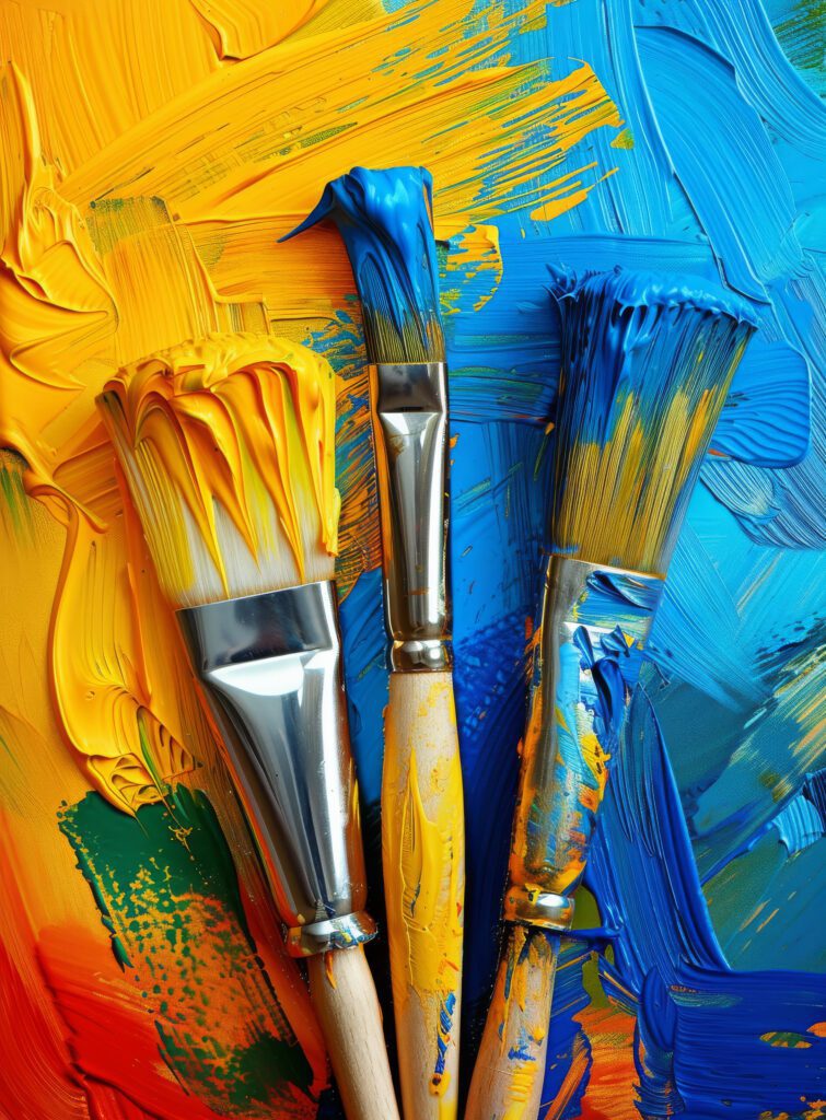 The Pros and Cons of Natural vs. Synthetic Paint Brush Bristles When Creating Acrylic Landscape Art