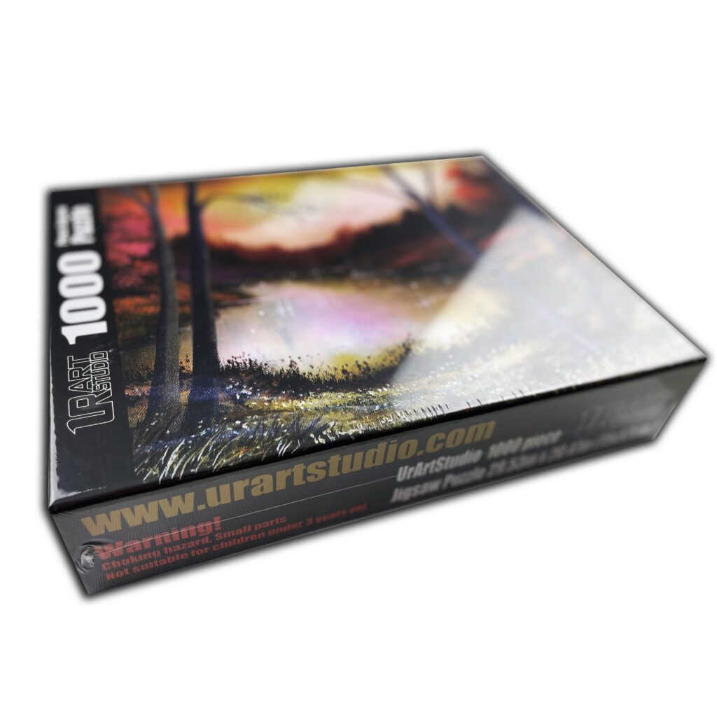 jigsaw puzzle from our original acrylic landscape paintings