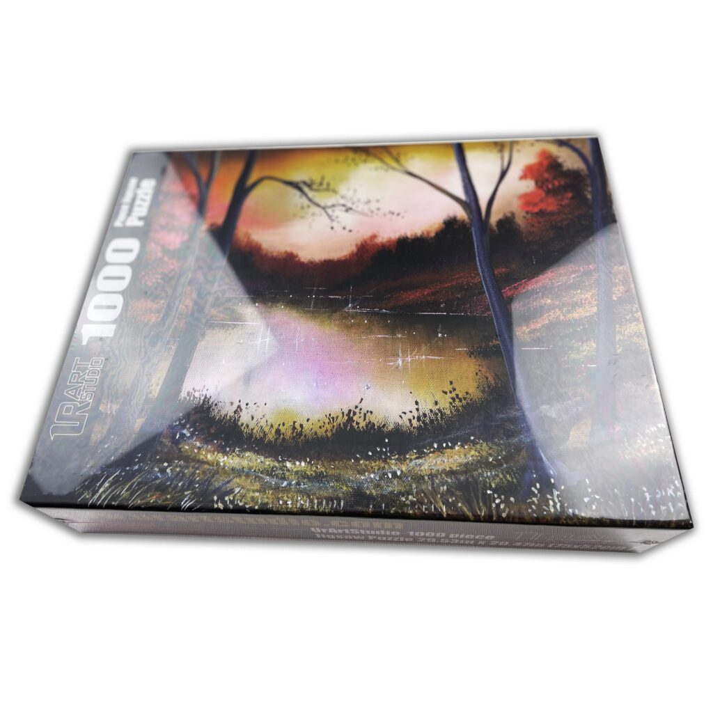 jigsaw puzzle from our original acrylic landscape paintings