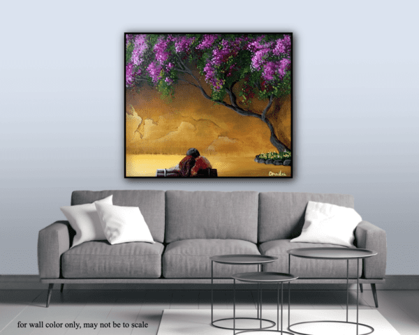 Bougainvillea Tree Acrylic Painting: Step-by-Step Journey to Vibrant Beauty