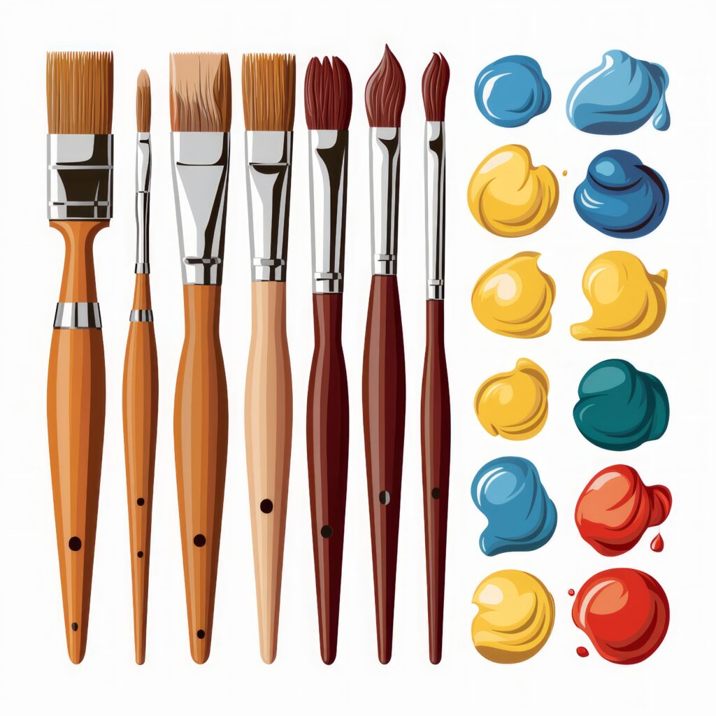 Brush Size Matters: How to Choose the Right Size for Your Landscape Paintings