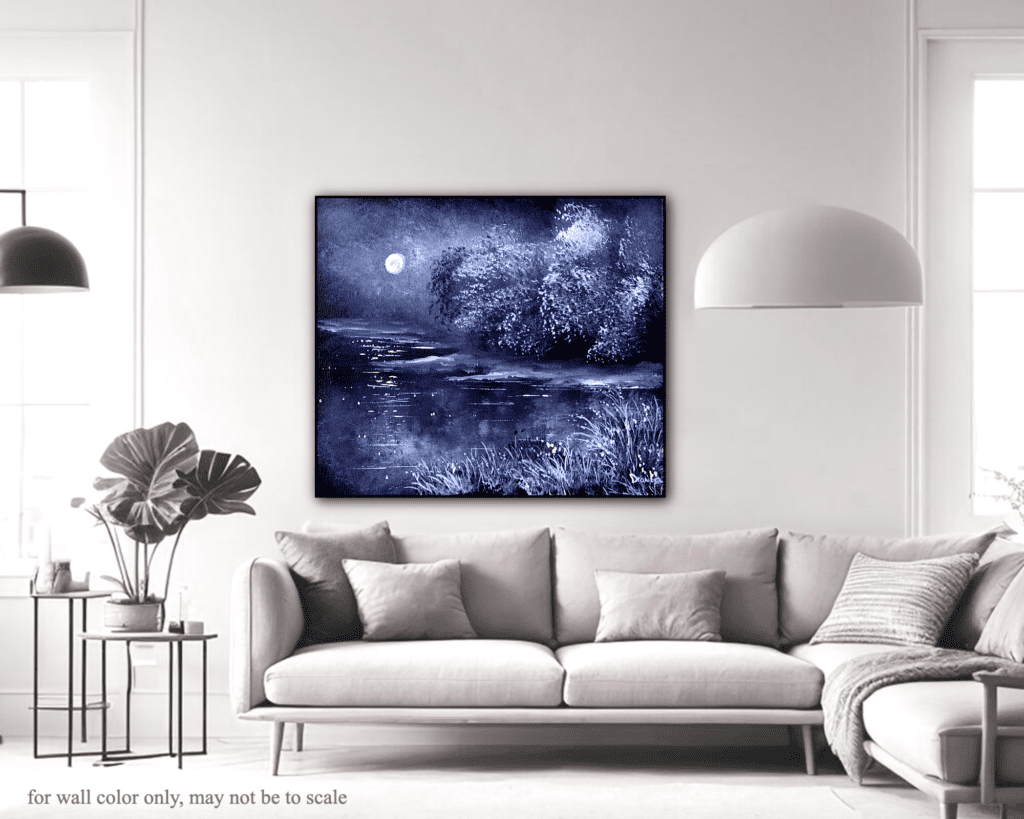 Echoes of Nature: Black and White Landscape Painting