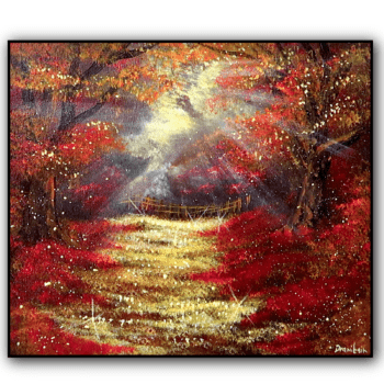 golden autumn sunshine by urartstudio.com 1