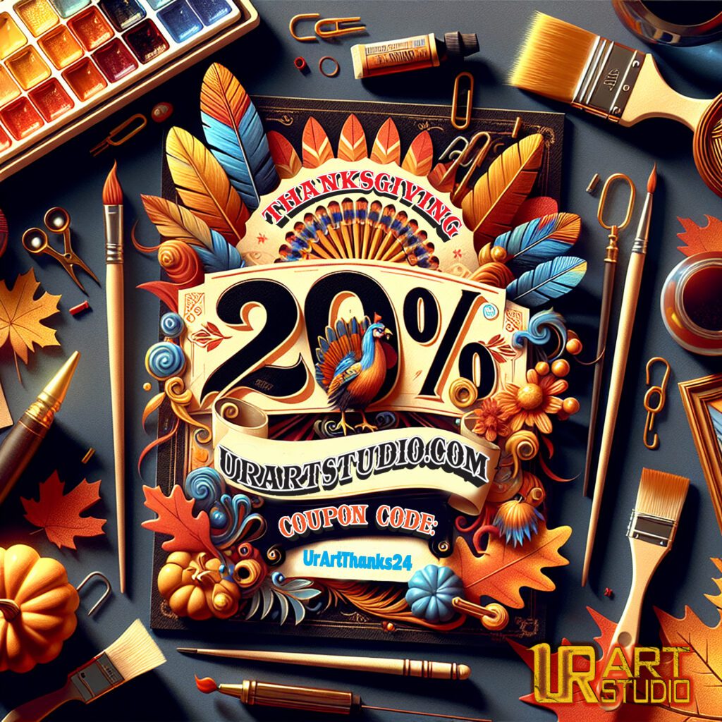 🎨 Thanksgiving Special from UrArtStudio! 🍂