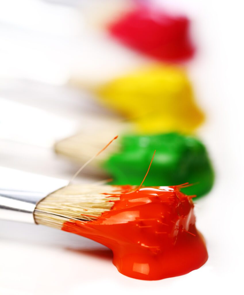 Creating Depth with the Round Brush: Techniques for Volume and Form in Acrylic Painting