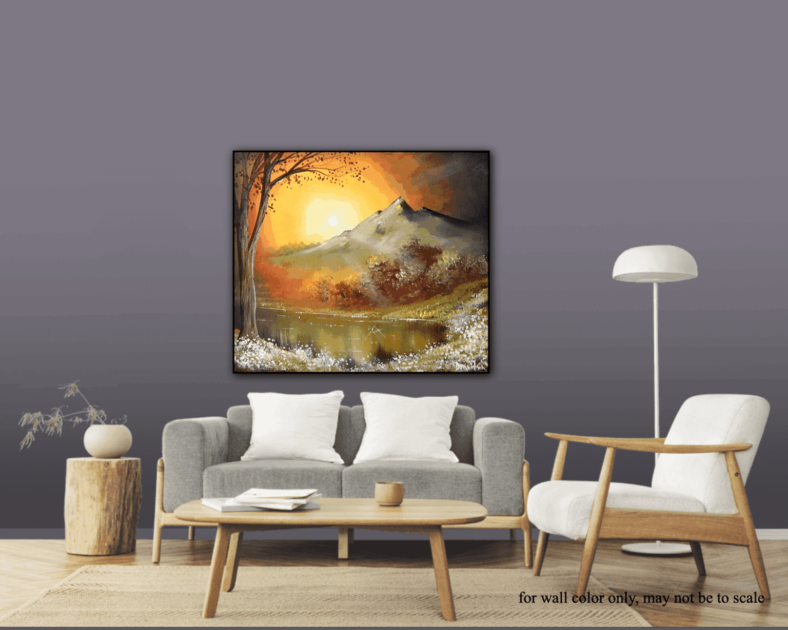 Mountain Lake in Bright Sunlight | Landscape Painting Tutorial | Step ...
