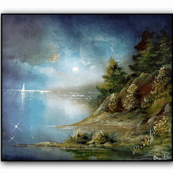 SAILING BY MOONLIGHT 1