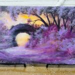 CUSTOM PAINTING DIAMOND PATH 24X36