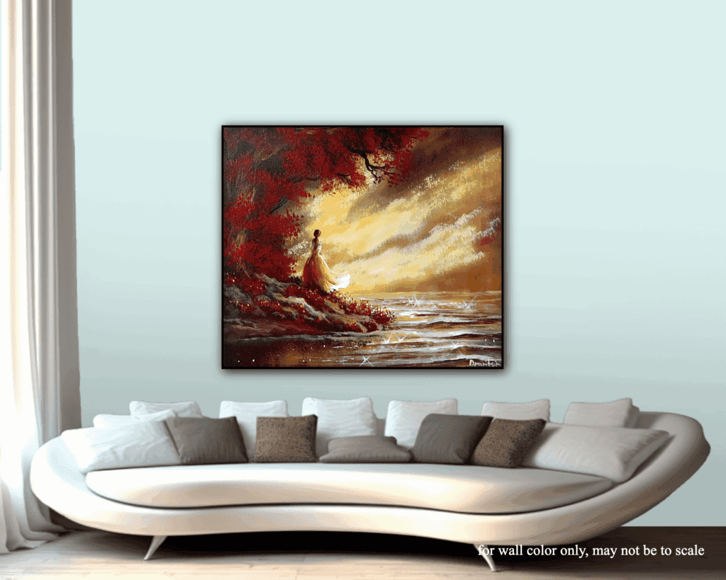 Princess by the Ocean | Fantasy Art | Step by Step Landscape Painting | Acrylics
