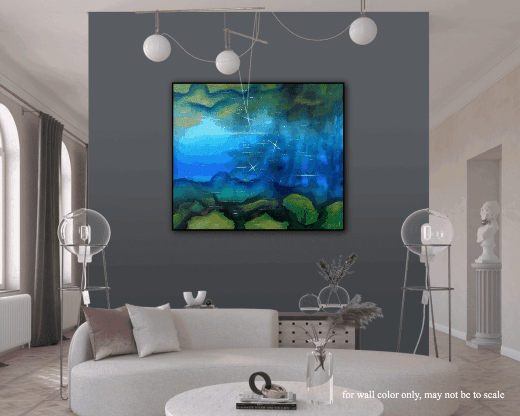 Beneath the Surface | How to Paint River Rocks and Water Reflection | Acrylic Landscape Art