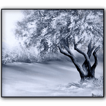 SNOW COVERED TREE