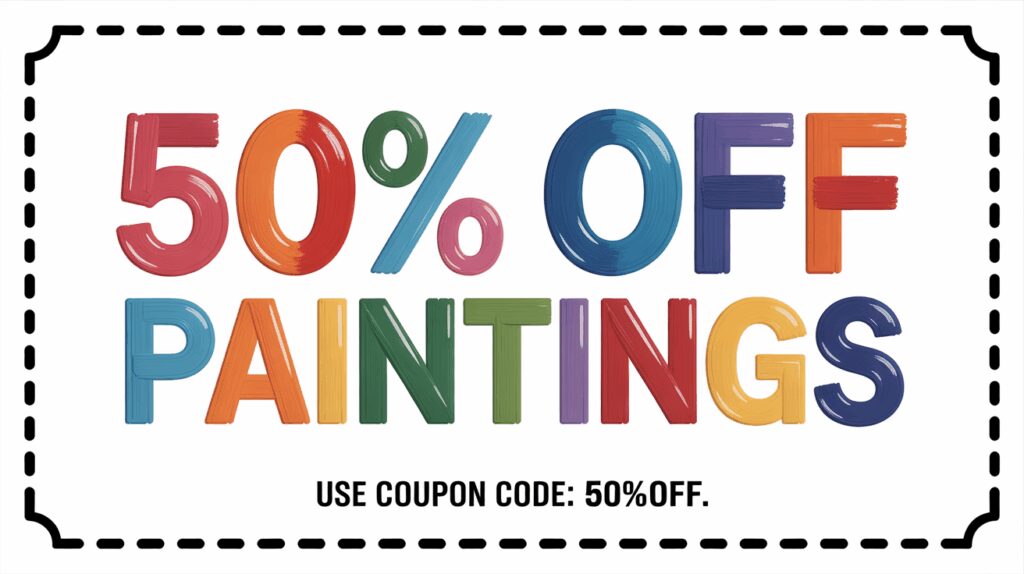 50 off paintings coupon urartstudio.com 5