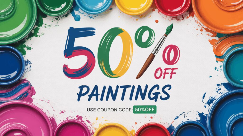 50 off paintings coupon urartstudio.com 6