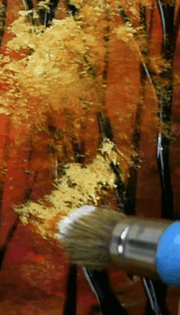 How to paint Autumn Path Oval Brush Art Landscape Painting #acrylicpainting #landscapeartDiscover