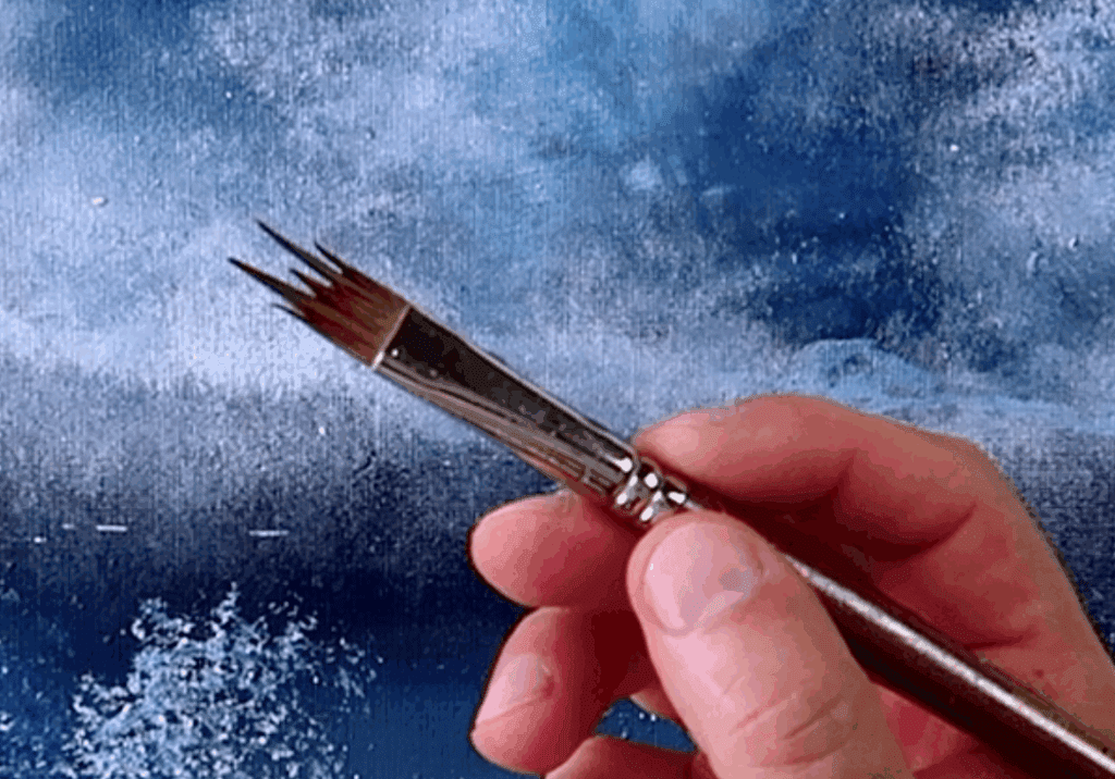 🎨 Elevate Your Landscape Paintings with the Custom Bristle Brush from URARTSTUDIO! 🌿