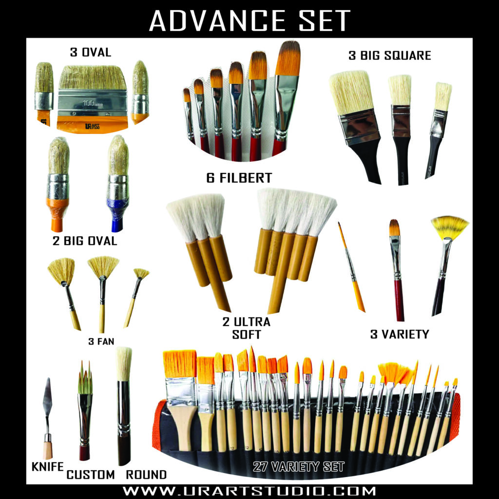 Amazing Paintbrushes by UrArtStudio