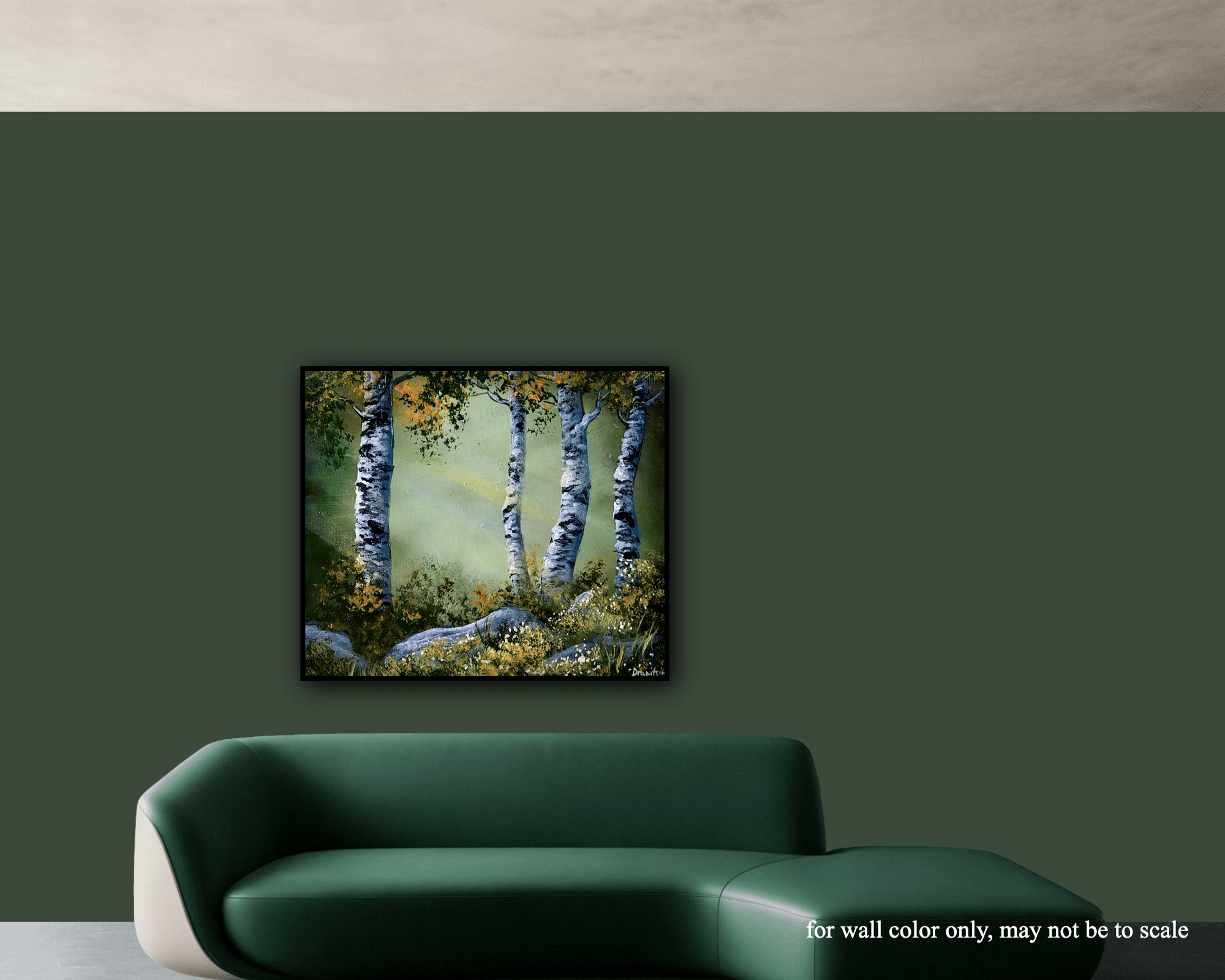 BIRCH TREES IN SUNLIGHT - Image 5