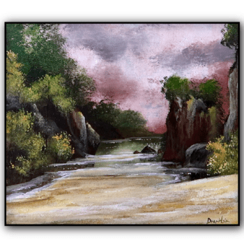 ocean beach rocky cliffs 1