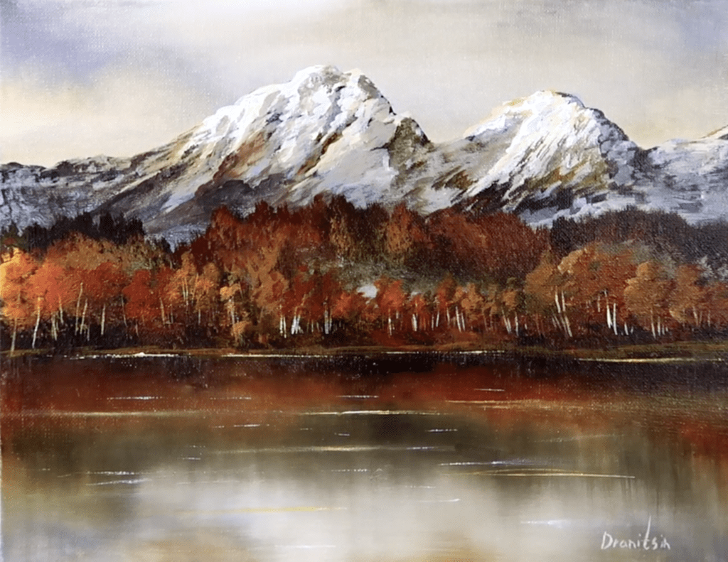 Majestic Mountains | Landscape Painting | Easy for Beginners 4